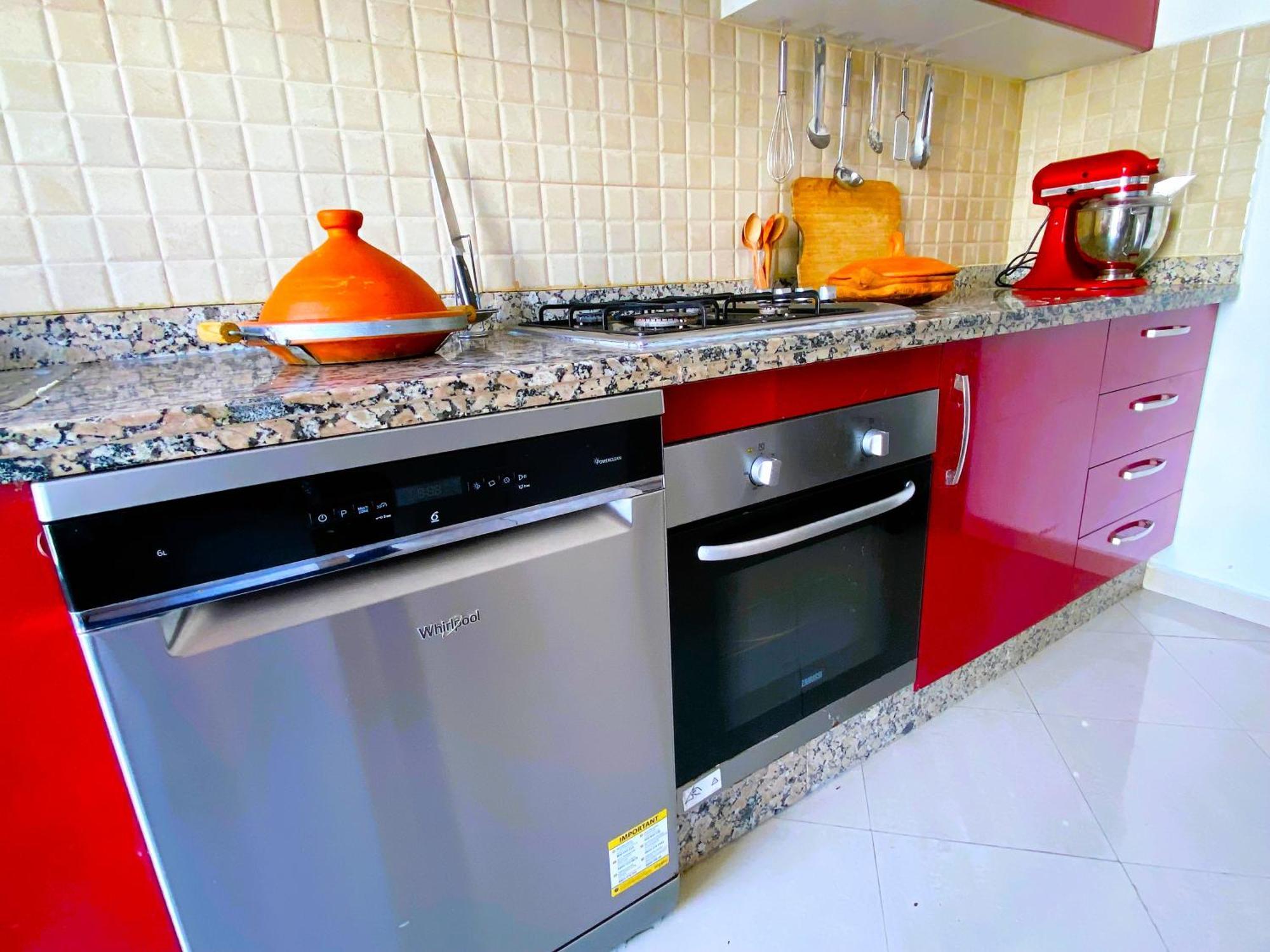 קזבלנקה Cosy Greeny 3 Bdr - Downtown Near Oasis Train And Tramway מראה חיצוני תמונה