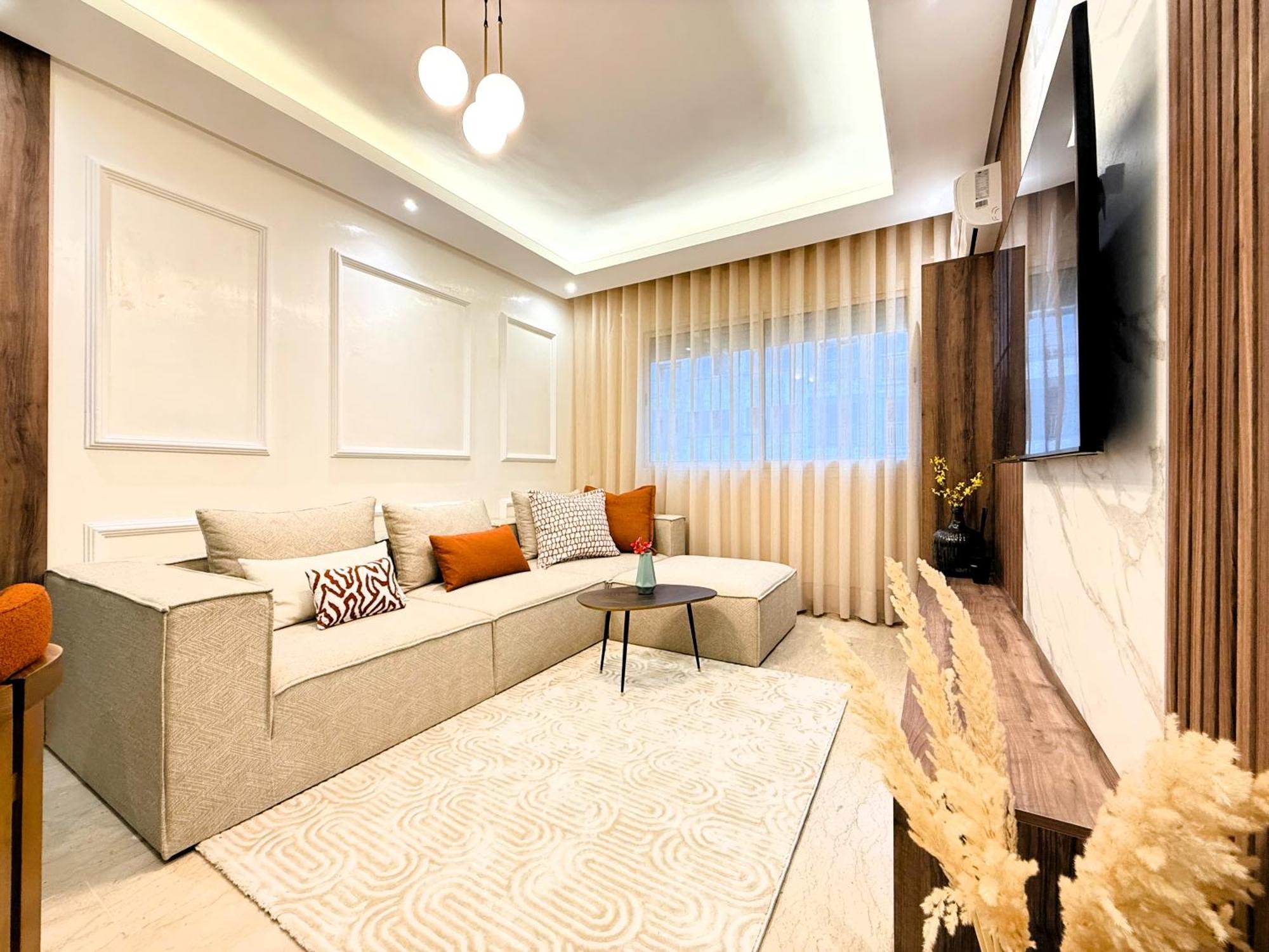 קזבלנקה Cosy Greeny 3 Bdr - Downtown Near Oasis Train And Tramway מראה חיצוני תמונה