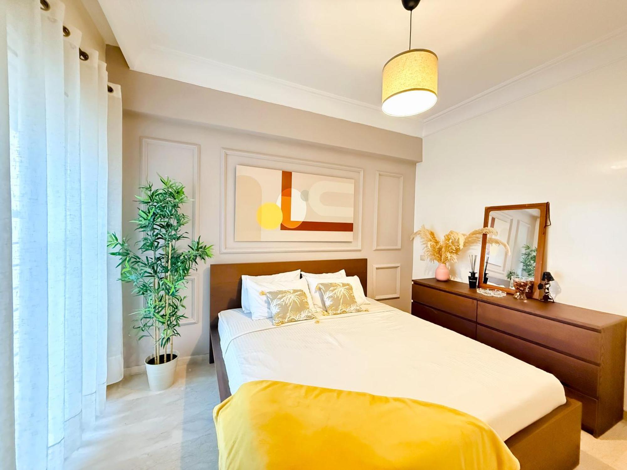 קזבלנקה Cosy Greeny 3 Bdr - Downtown Near Oasis Train And Tramway מראה חיצוני תמונה