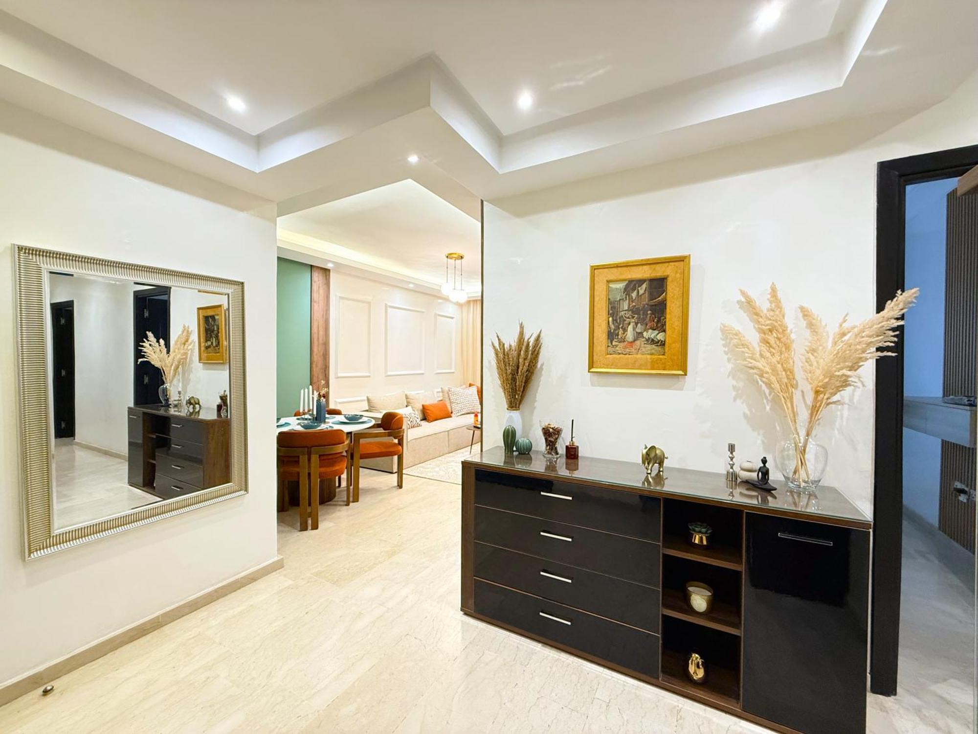 קזבלנקה Cosy Greeny 3 Bdr - Downtown Near Oasis Train And Tramway מראה חיצוני תמונה