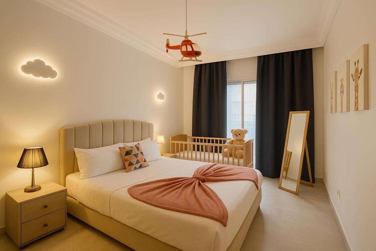 קזבלנקה Cosy Greeny 3 Bdr - Downtown Near Oasis Train And Tramway מראה חיצוני תמונה