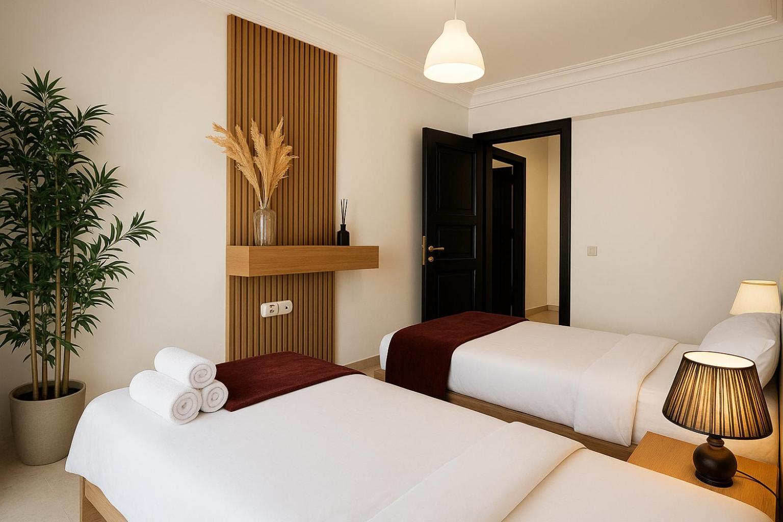 קזבלנקה Cosy Greeny 3 Bdr - Downtown Near Oasis Train And Tramway מראה חיצוני תמונה